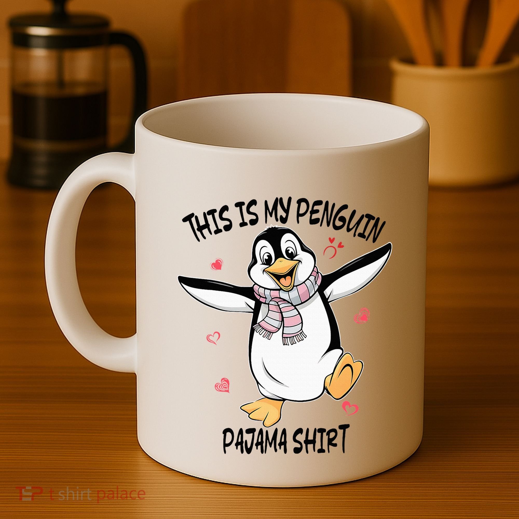 This Is My Penguin Pajama Penguin Lover Coffee Mug