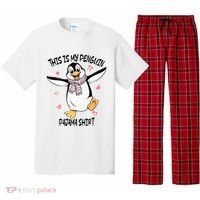 This Is My Penguin Pajama Penguin Lover Pajama Set thumb 0