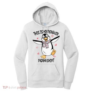 This Is My Penguin Pajama Penguin Lover Women's Hoodie