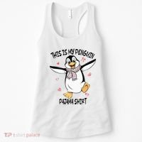 This Is My Penguin Pajama Penguin Lover Women's Tank Top thumb 0