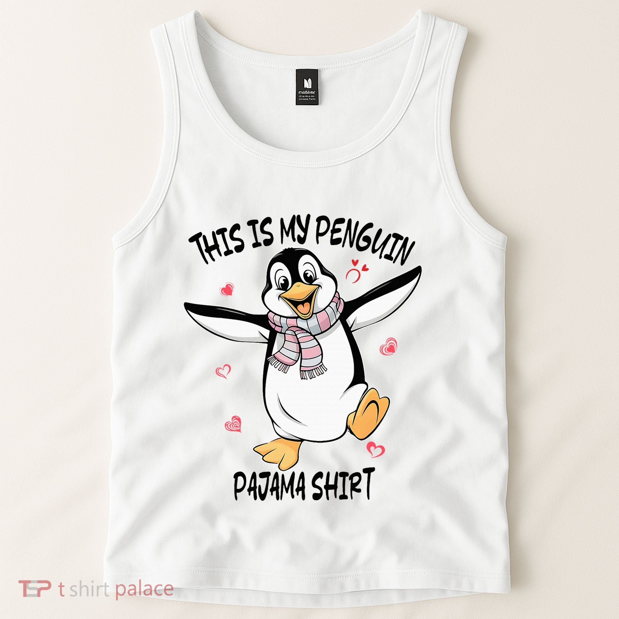 This Is My Penguin Pajama Penguin Lover Tank Top