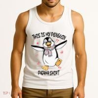 This Is My Penguin Pajama Penguin Lover Tank Top thumb 3