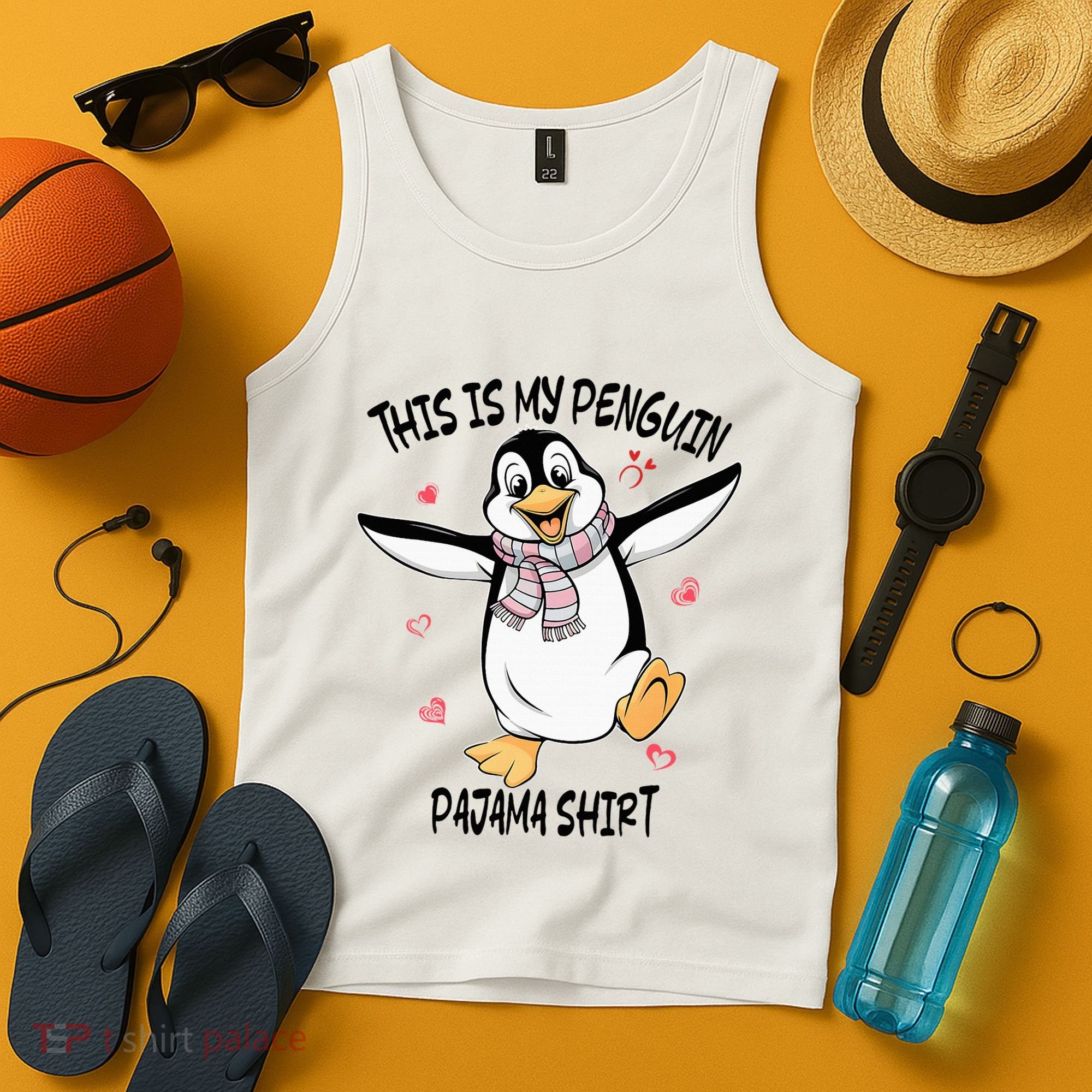 This Is My Penguin Pajama Penguin Lover Tank Top