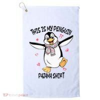 This Is My Penguin Pajama Penguin Lover Golf Towel thumb 0