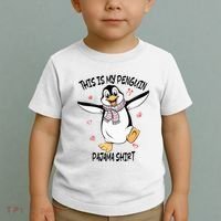 This Is My Penguin Pajama Penguin Lover Toddler T-Shirt thumb 2