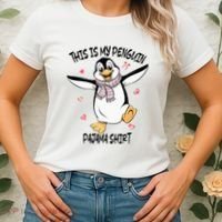 This Is My Penguin Pajama Penguin Lover Women's T-Shirt thumb 2