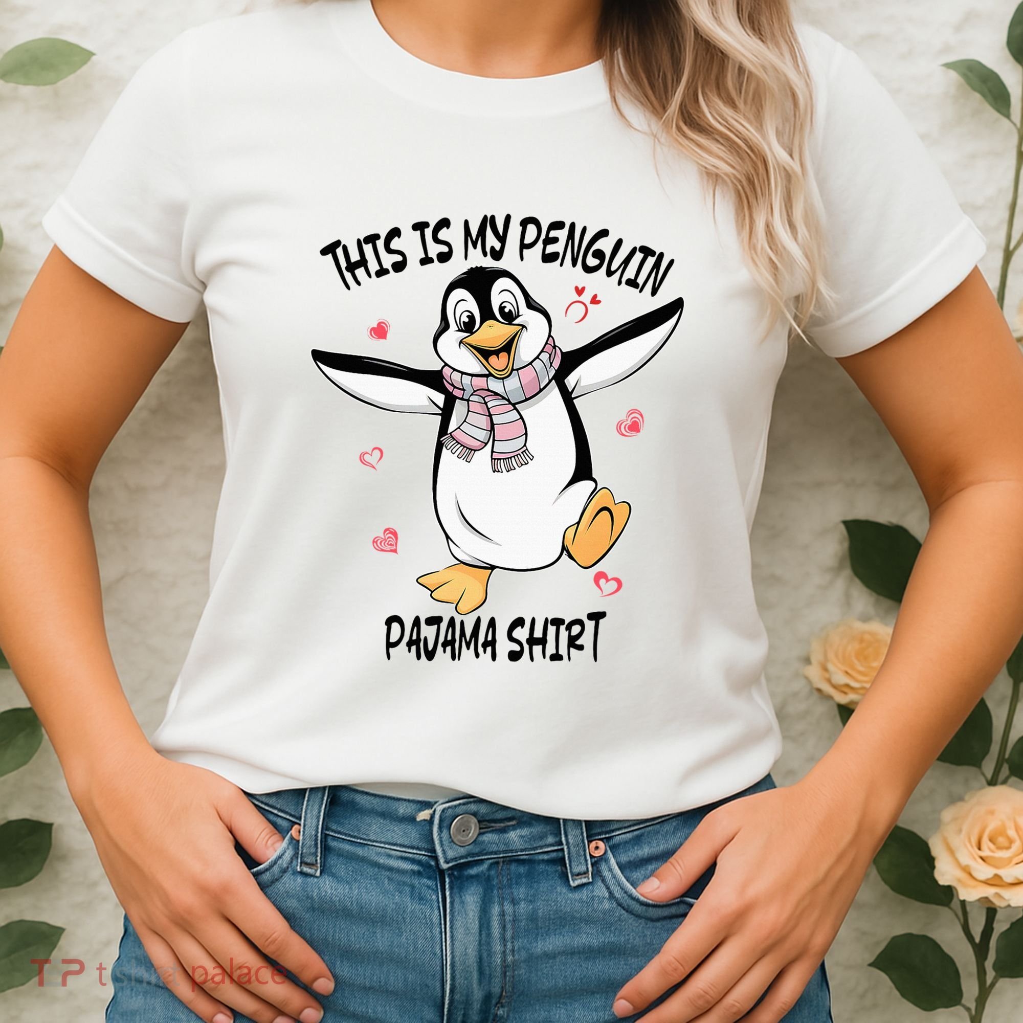 This Is My Penguin Pajama Penguin Lover Women's T-Shirt