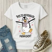 This Is My Penguin Pajama Penguin Lover Women's T-Shirt thumb 3