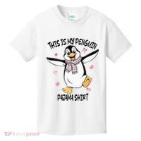 This Is My Penguin Pajama Penguin Lover Kids T-Shirt thumb 0