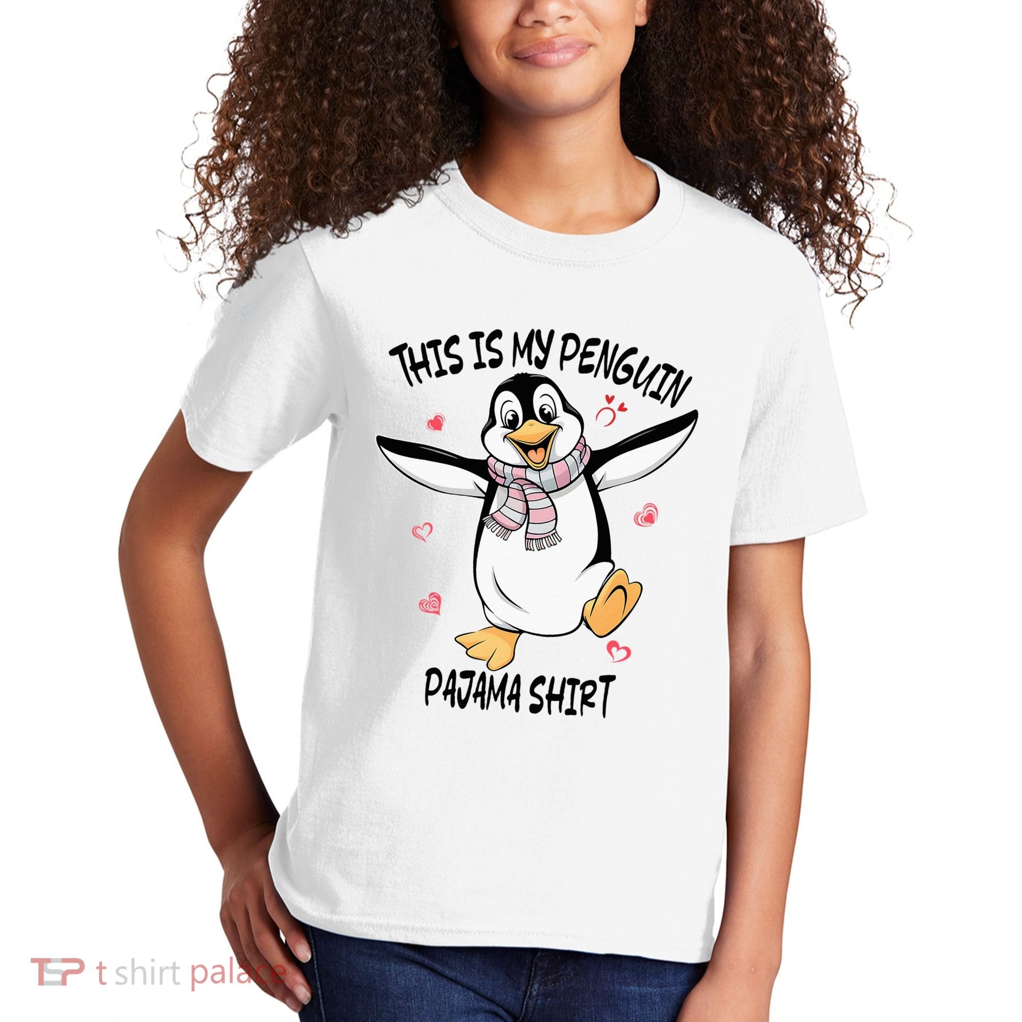 This Is My Penguin Pajama Penguin Lover Kids T-Shirt