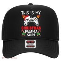 This Is My Christmas Pajama Santa Hat Gamer Video Game Great Gift Hat thumb 0