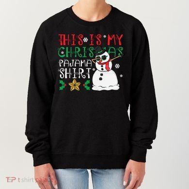 This Is My Christmas Pajama Holiday Women's Sweatshirt