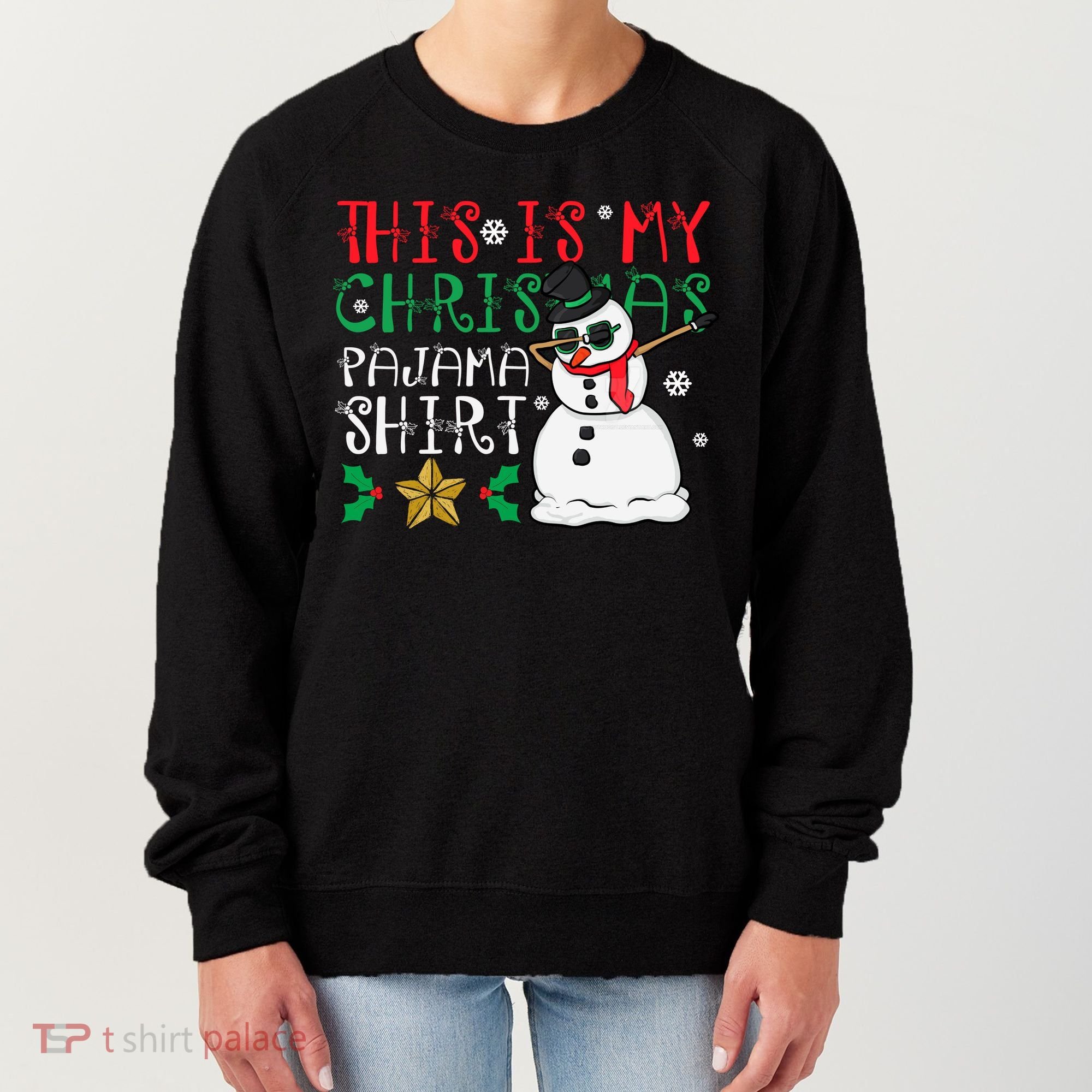 This Is My Christmas Pajama Holiday Women's Sweatshirt