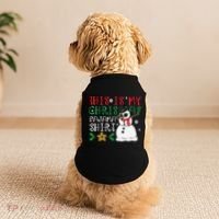 This Is My Christmas Pajama Holiday Doggie Tank thumb 2
