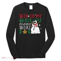 This Is My Christmas Pajama Holiday Long Sleeve Shirt thumb 0