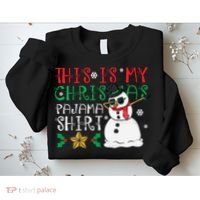 This Is My Christmas Pajama Holiday Sweatshirt thumb 2