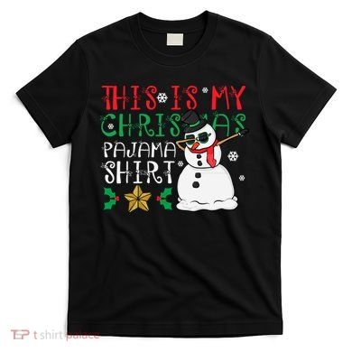 This Is My Christmas Pajama Holiday T-Shirt
