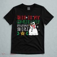 This Is My Christmas Pajama Holiday T-Shirt thumb 5