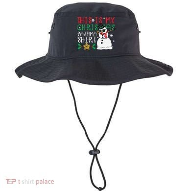 This Is My Christmas Pajama Holiday Bucket Hat