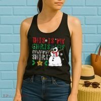 This Is My Christmas Pajama Holiday Women's Tank Top thumb 2