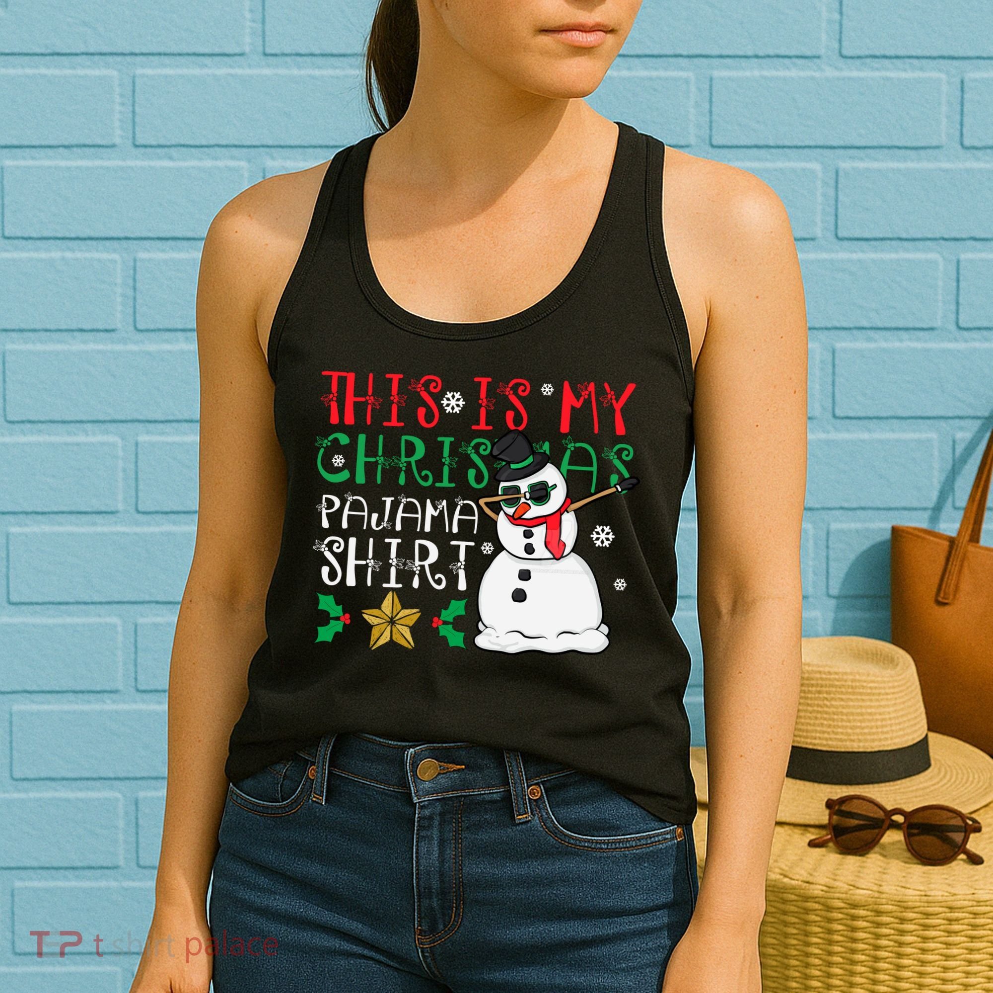 This Is My Christmas Pajama Holiday Women's Tank Top
