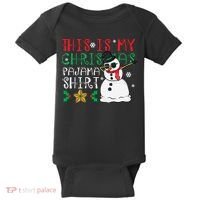 This Is My Christmas Pajama Holiday Baby Bodysuit thumb 0