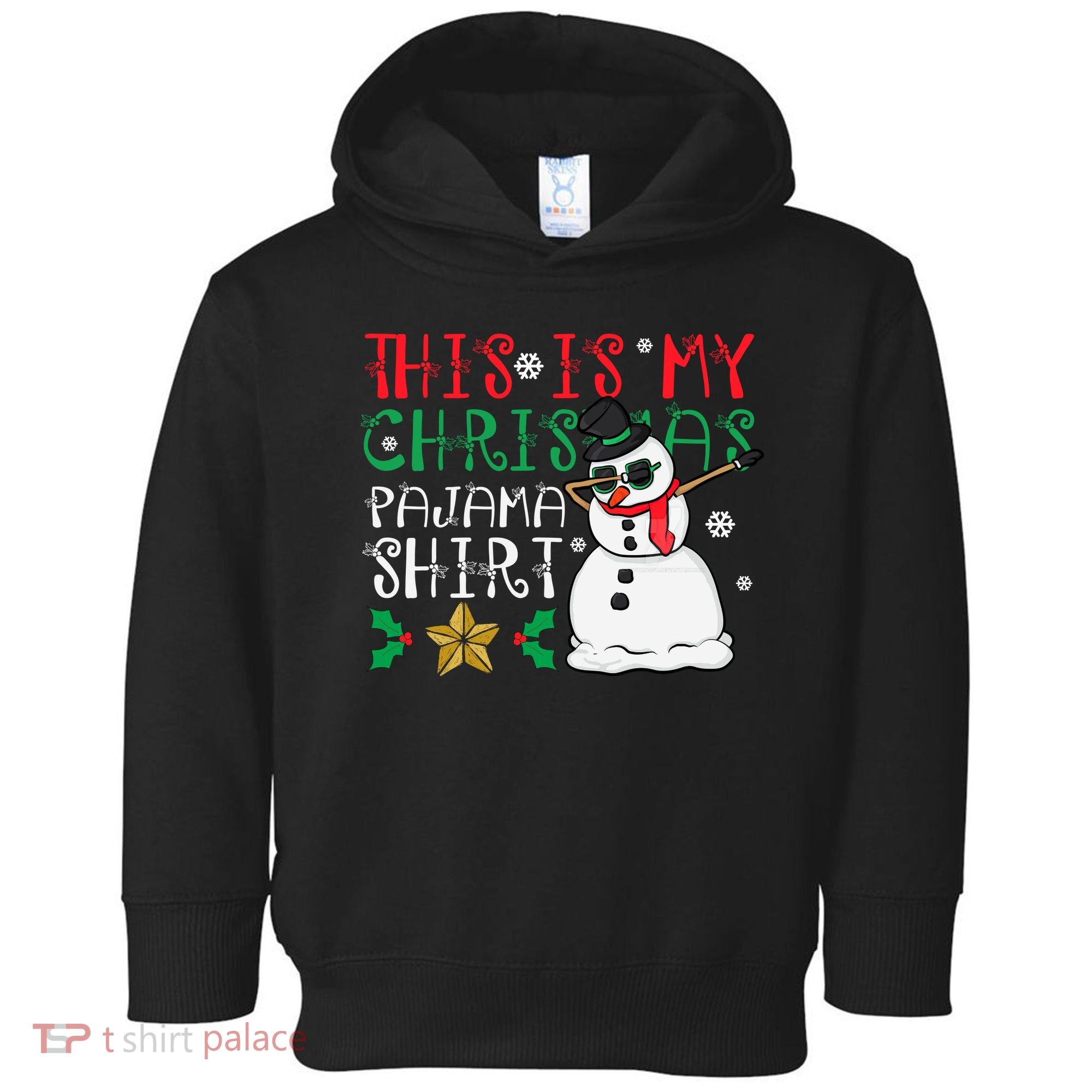 This Is My Christmas Pajama Holiday Toddler Hoodie