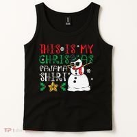 This Is My Christmas Pajama Holiday Tank Top thumb 2