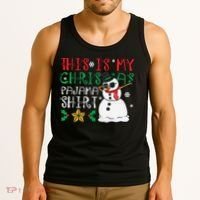 This Is My Christmas Pajama Holiday Tank Top thumb 3