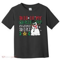This Is My Christmas Pajama Holiday Toddler T-Shirt thumb 0