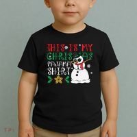 This Is My Christmas Pajama Holiday Toddler T-Shirt thumb 2