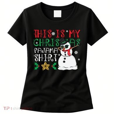 This Is My Christmas Pajama Holiday Women's T-Shirt