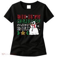 This Is My Christmas Pajama Holiday Women's T-Shirt thumb 0