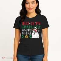 This Is My Christmas Pajama Holiday Women's T-Shirt thumb 4