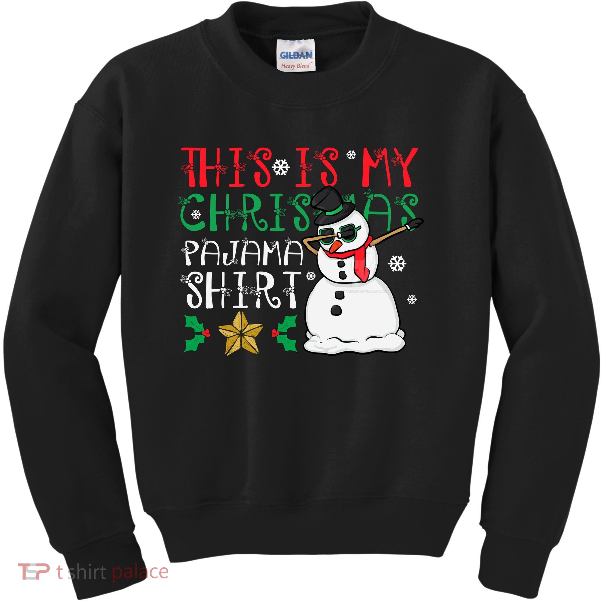 This Is My Christmas Pajama Holiday Kids Sweatshirt