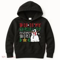 This Is My Christmas Pajama Holiday Kids Hoodie thumb 0