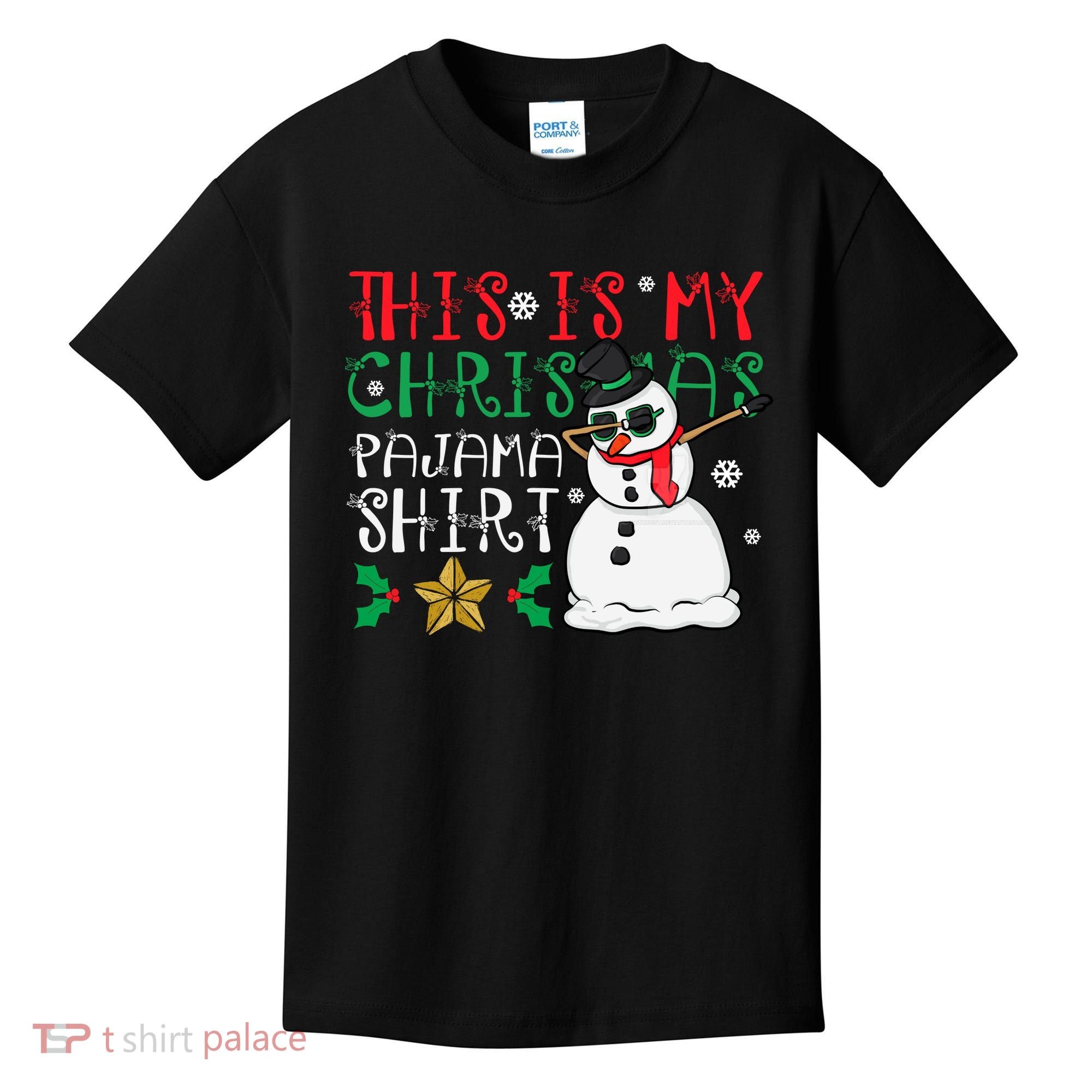 This Is My Christmas Pajama Holiday Kids T-Shirt