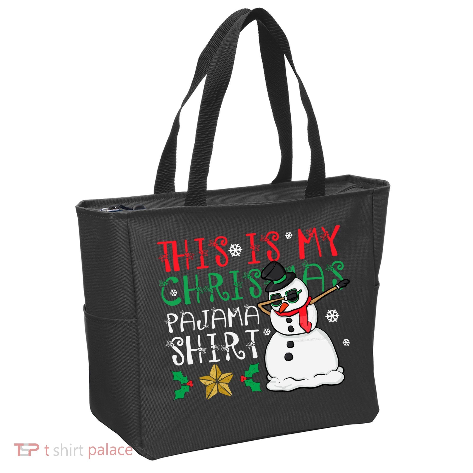 This Is My Christmas Pajama Holiday Tote Bag