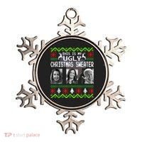 This Is My Ugly Christmas Anti Biden Sweater Christmas Gifts Ornament thumb 0
