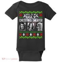 This Is My Ugly Christmas Anti Biden Sweater Christmas Gifts Baby Bodysuit thumb 0