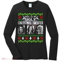 This Is My Ugly Christmas Anti Biden Sweater Christmas Gifts Women's Long Sleeve Shirt thumb 0