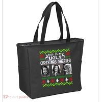 This Is My Ugly Christmas Anti Biden Sweater Christmas Gifts Tote Bag thumb 2