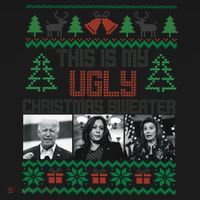 This Is My Ugly Christmas Sweater Funny Anti Biden FJB Backpack thumb 2