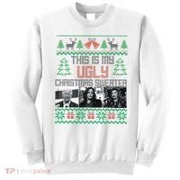 This Is My Ugly Christmas Sweater Funny Anti Biden FJB Sweatshirt thumb 0