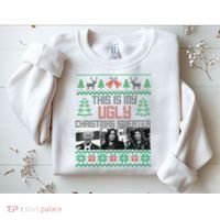 This Is My Ugly Christmas Sweater Funny Anti Biden FJB Sweatshirt thumb 2