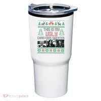 This Is My Ugly Christmas Sweater Funny Anti Biden FJB Tumbler thumb 0