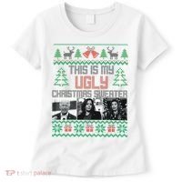 This Is My Ugly Christmas Sweater Funny Anti Biden FJB Women's T-Shirt thumb 0