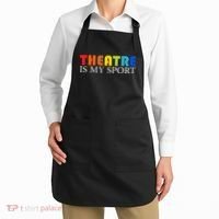 Theatre Is My Sport Actor Theater Apron thumb 2
