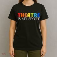 Theatre Is My Sport Actor Theater T-Shirt thumb 4