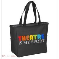 Theatre Is My Sport Actor Theater Tote Bag thumb 2